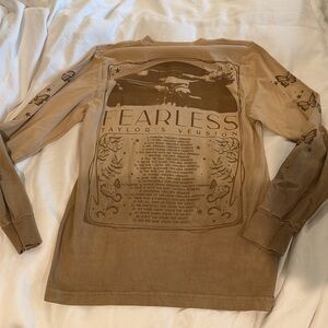 Taylor Swift “Fearless” Taylor’s Version Long Sleeve